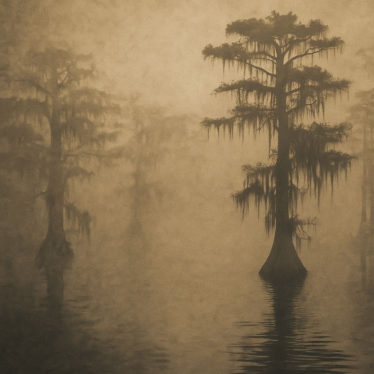 cover art for Echoes from the Bayou P12 - Dwight Bergeron