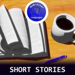 cover art for Histórias em inglês NoBrainer Languages