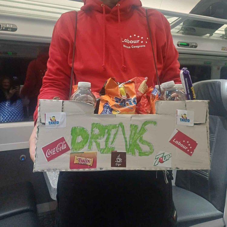 cover art for Catering Cart- short news article 