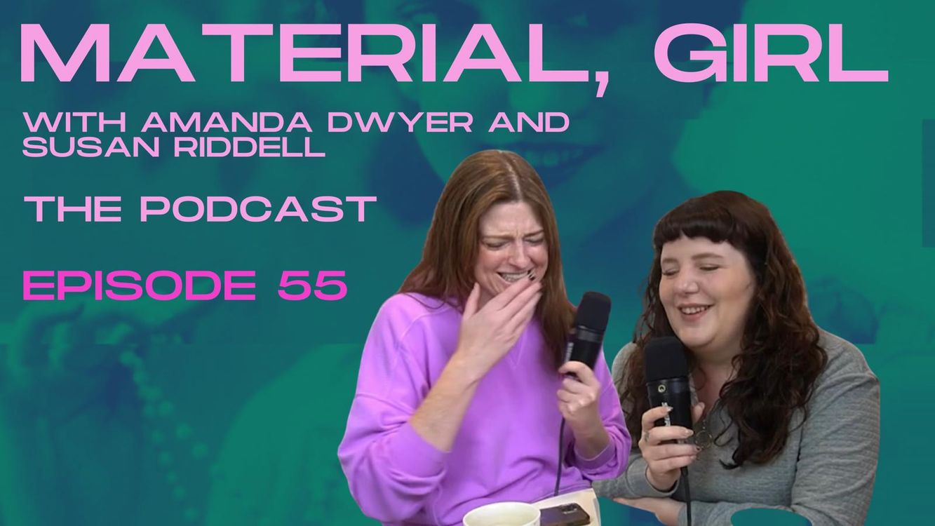 cover art for Beavers, retro heckles and Christmas trees | Ep 55 | Material Girl Podcast