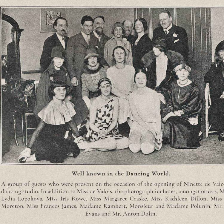 cover art for Celebrating Ninette de Valois: the founding of The Academy of Choregraphic Art