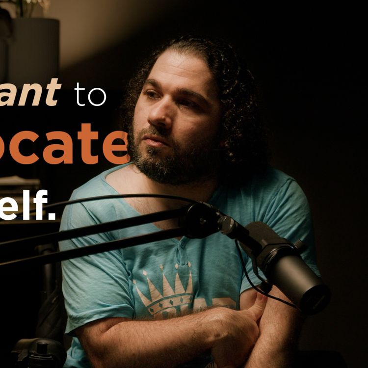 cover art for EP 45 Moustafa Ardati - 'Stay True, Be You'.