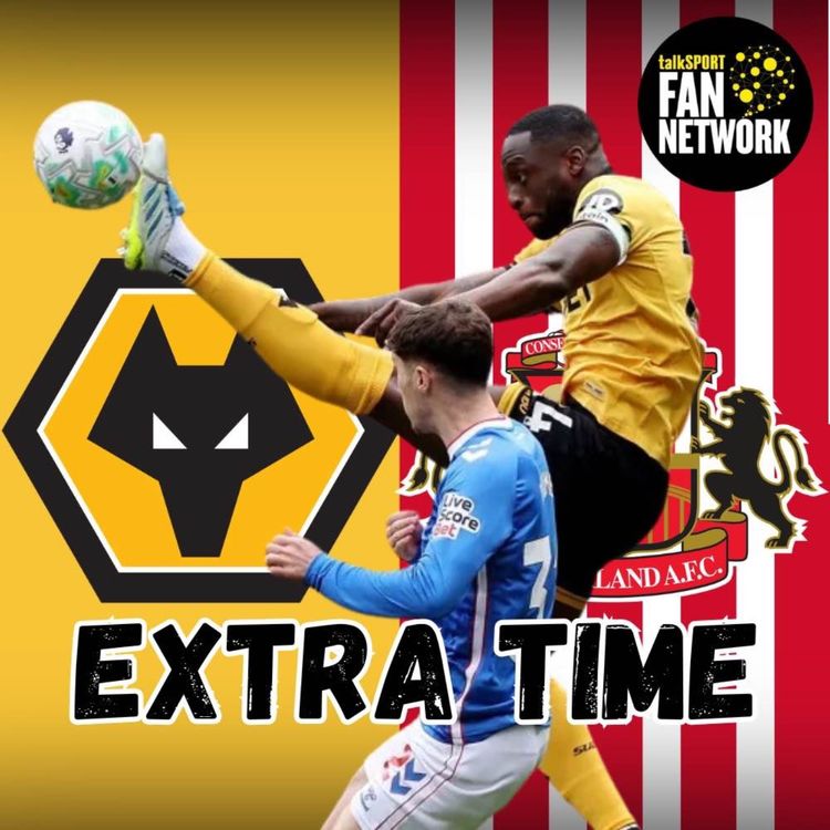 cover art for 10 MAN BLACK CATS FRUSTRATION 🙄 Wolves 1-1 Sunderland EXTRA TIME Fan Phone In Show 🎙️ Ep 623
