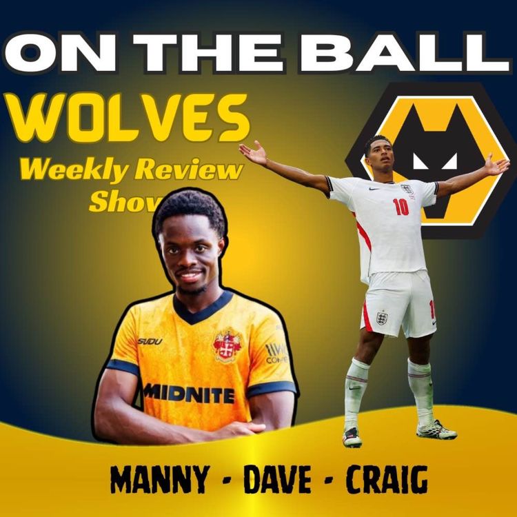 cover art for MASSIVE WEEK ๐จ Manny, Dave & Craig discuss Wolves & England "ON THE BALL" EP 647