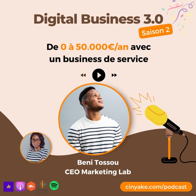 cover art for 22~ De 0 à 50.000€ / an avec un business de service