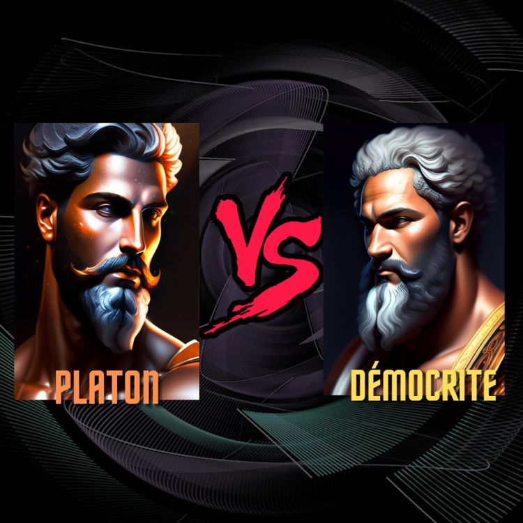 cover art for Démocrite vs Platon : Matérialisme contre idéalisme