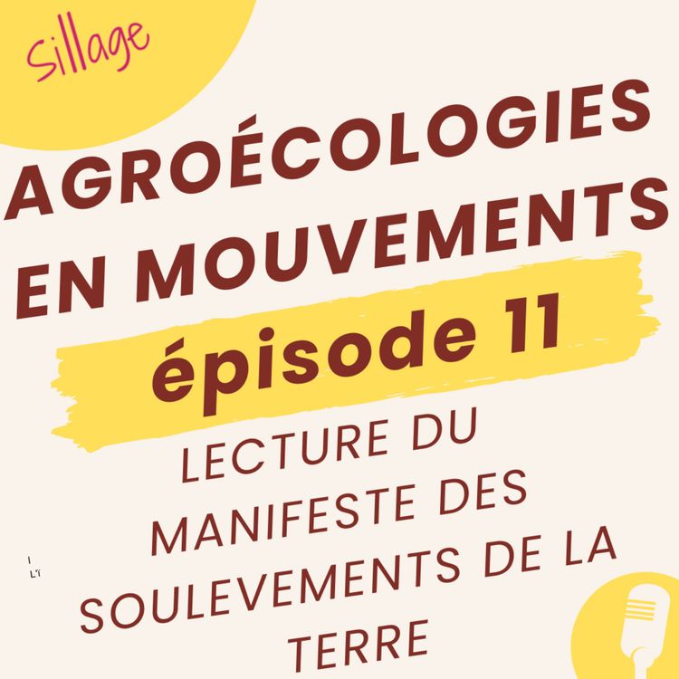 cover art for EPISODE #11 -[RELECTURE]- MANIFESTE DES SOULEVEMENTS DE LA TERRE