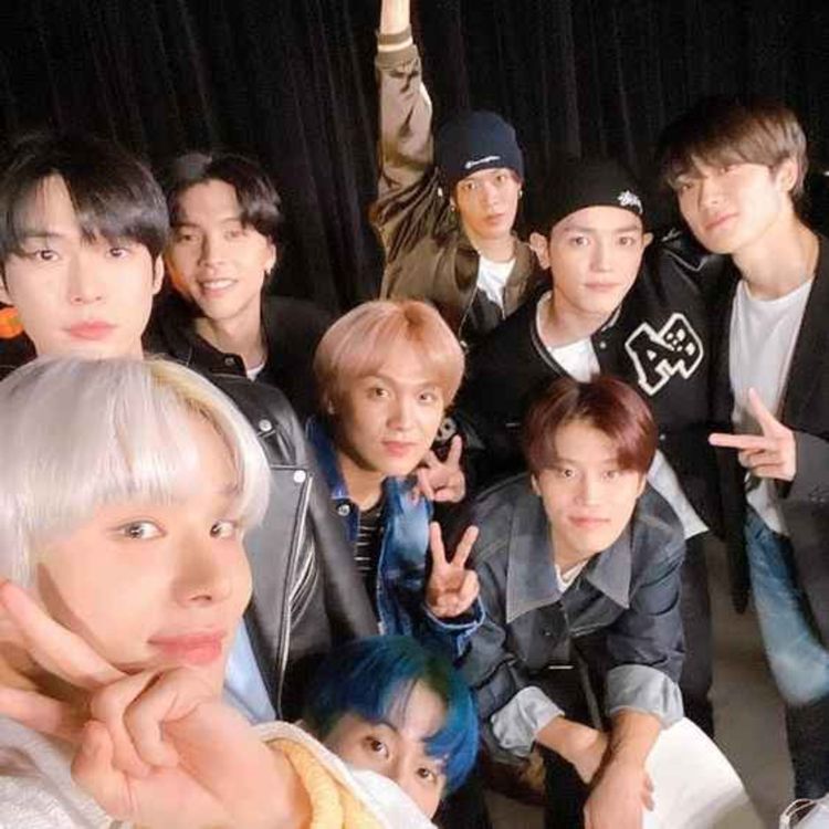 cover art for nct 127 playing mafia game