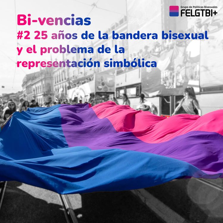 cover art for #02 25 años de la bandera bisexual y el problema de la representación simbólica