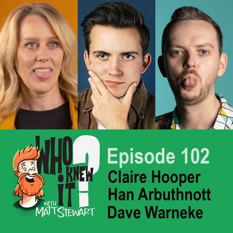 cover art for 102 - Claire Hooper, Dave Warneke and Han Arbuthnott