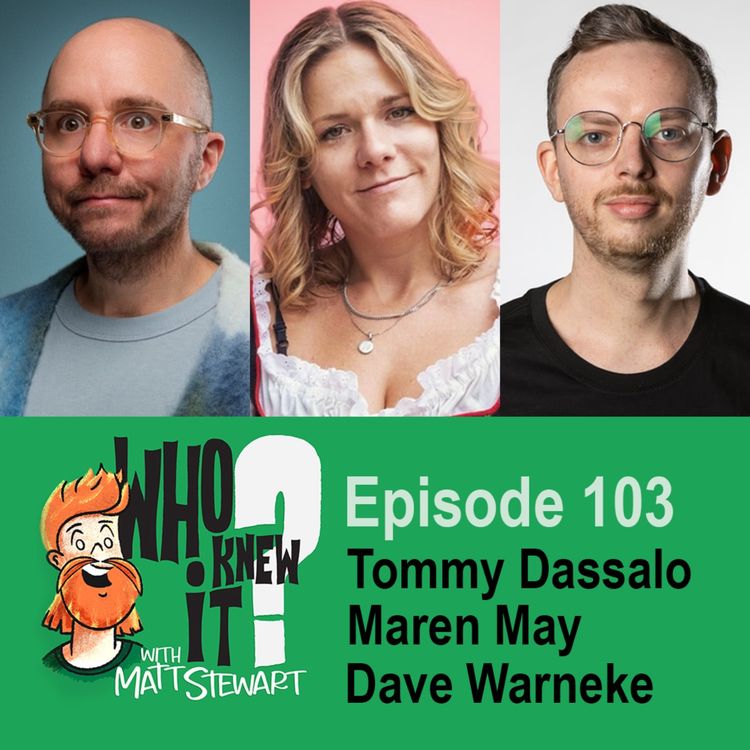 cover art for 103 - Tommy Dassalo, Dave Warneke and Maren May