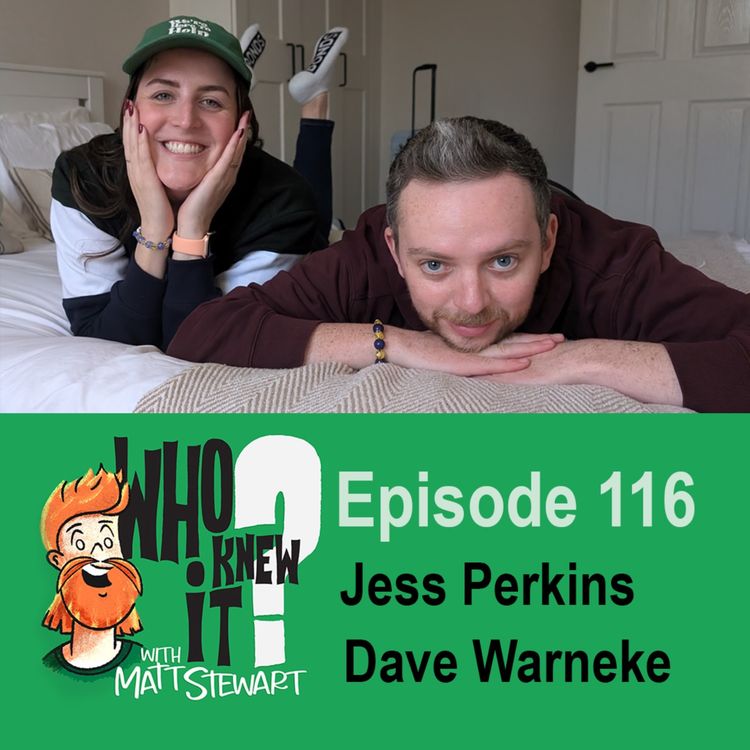 cover art for 116 - Jess Perkins and Dave Warneke