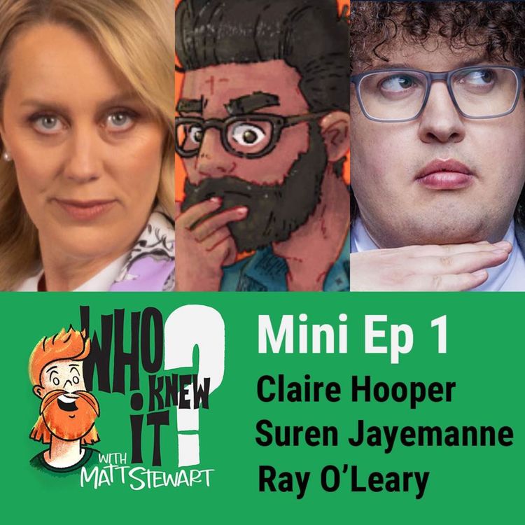 cover art for Mini Ep 1 - Claire Hooper, Suren Jayemanne and Ray O'Leary