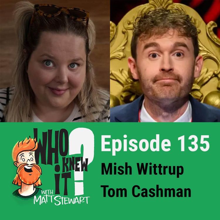 cover art for 135 - Mish Wittrup and Tom Cashman