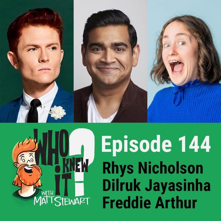 cover art for 144 - Rhys Nicholson, Dilruk Jayasinha and Freddie Arthur