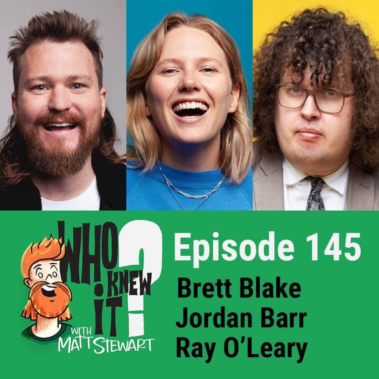 cover art for 145 - Brett Blake, Jordan Barr and Ray O'Leary