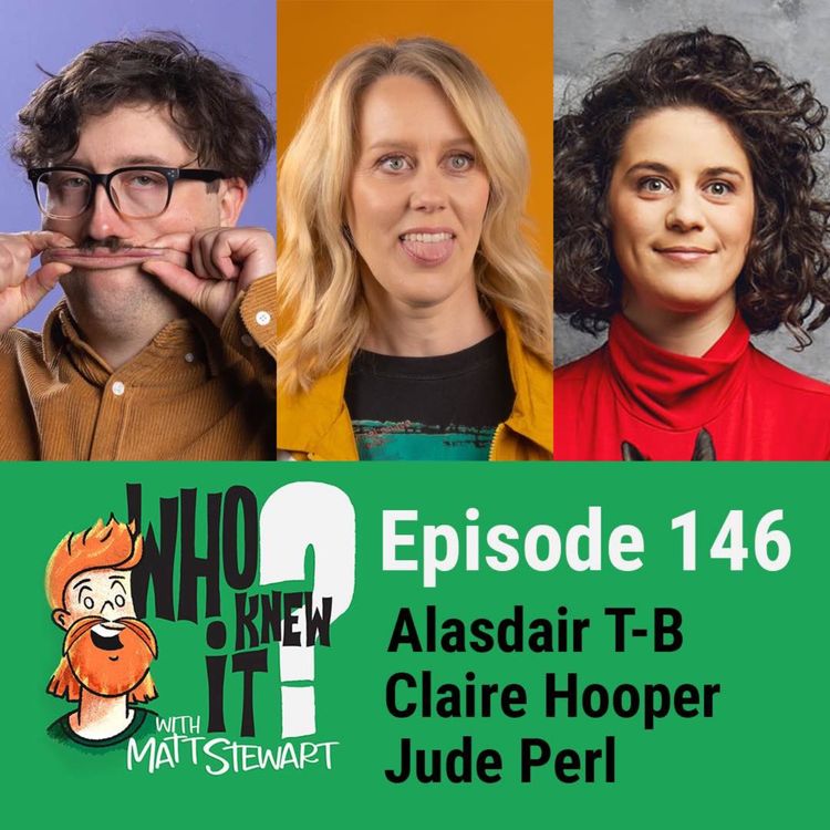cover art for 146 - Alasdair Tremblay-Birchall, Claire Hooper and Jude Perl