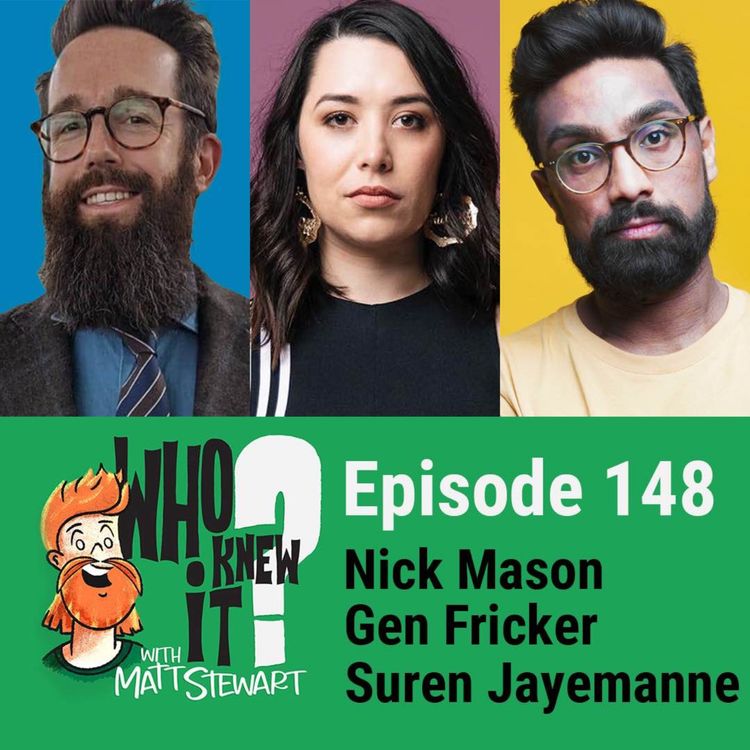 cover art for 148 - Nick Mason, Gen Fricker and Suren Jayemanne