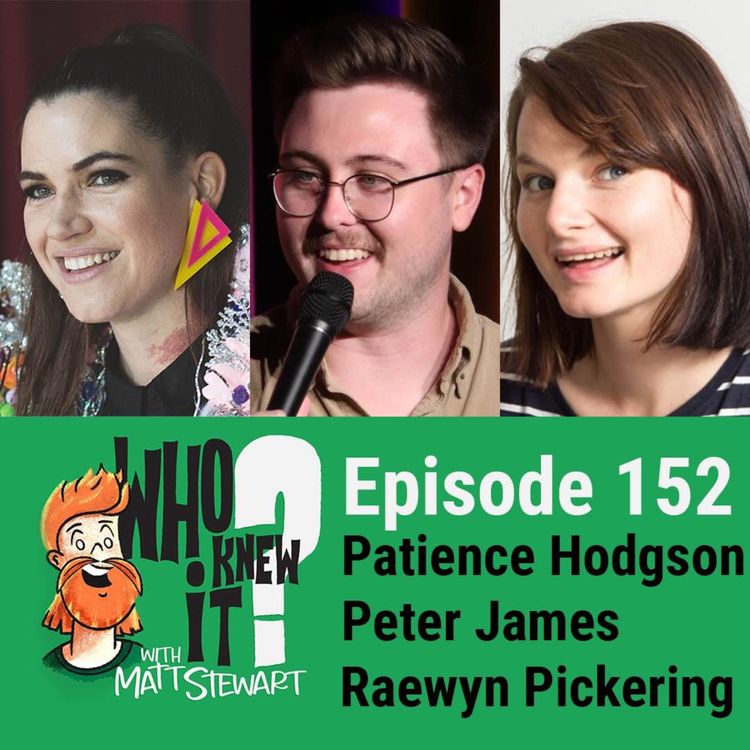 cover art for 152 - Patience Hodgson, Peter James and Raewyn Pickering (live in Brisbane, Australia)