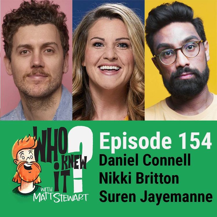 cover art for 154 - Daniel Connell, Nikki Britton and Suren Jayemanne