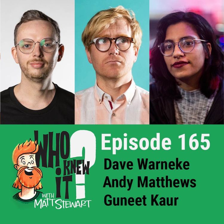 cover art for 166 - Dave Warneke, Andy Matthews and Guneet Kaur