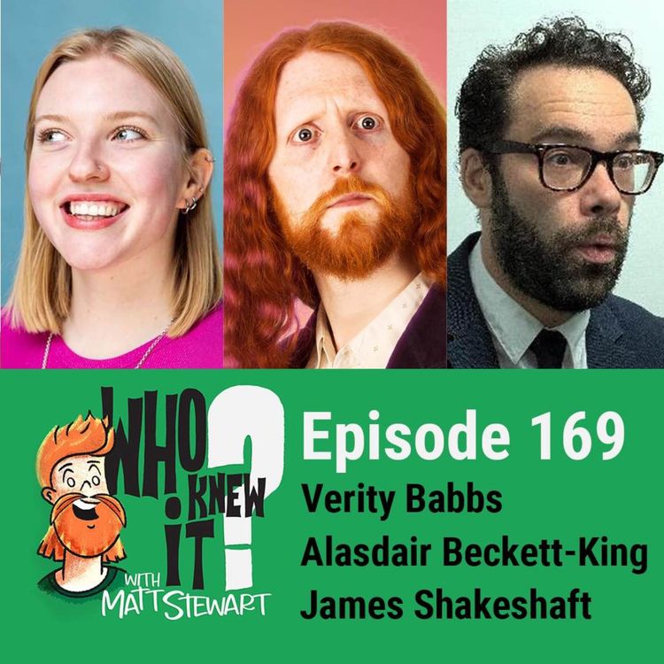 cover art for 169 - Alasdair Beckett-King, James Shakeshaft and Verity Babbs