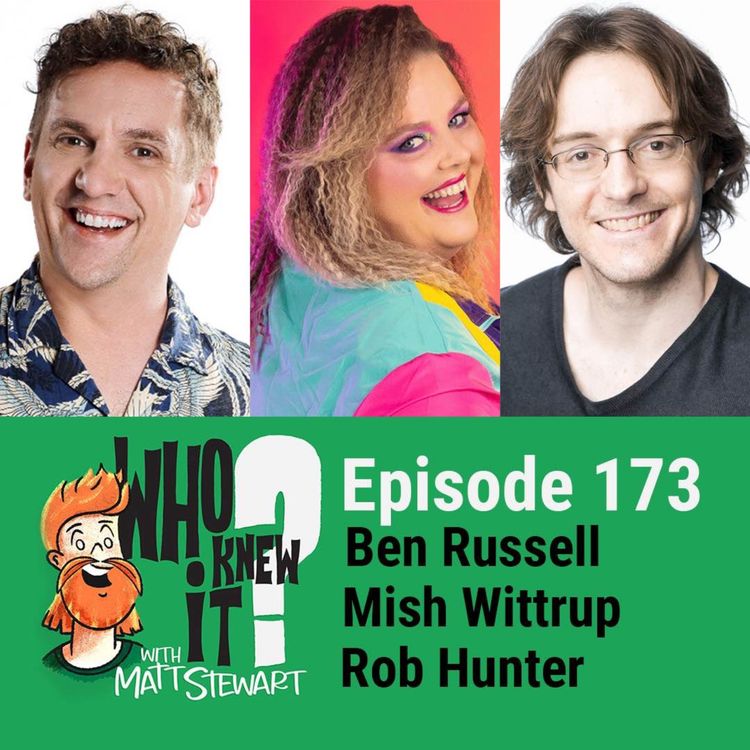cover art for 173 - Mish Wittrup, Ben Russell and Rob Hunter