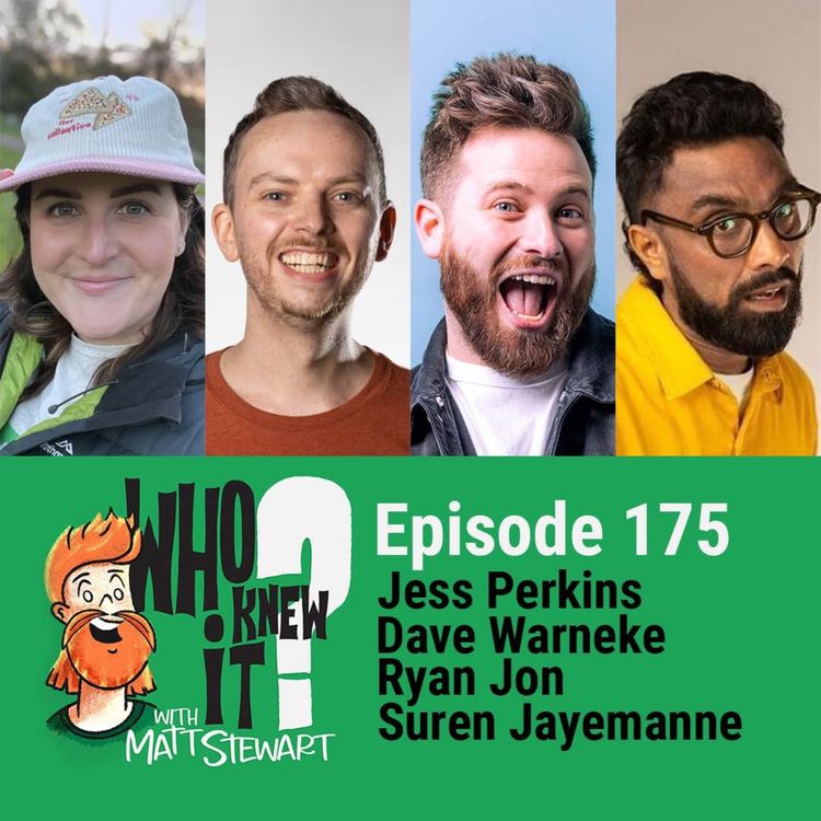 cover art for 175 - Jess Perkins, Dave Warneke, Ryan Jon and Suren Jayemanne