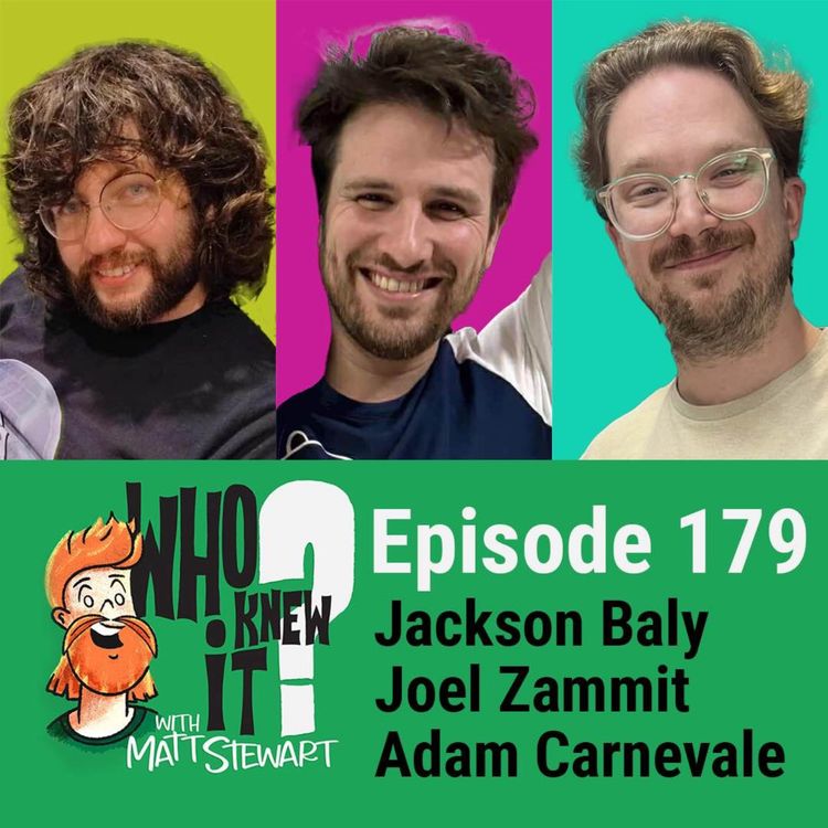 cover art for 179 - Jackson Baly, Joel Zammit and Adam Carnevale