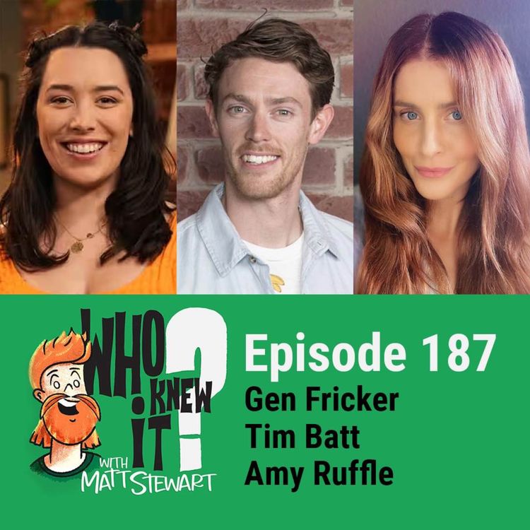 cover art for 187 - Gen Fricker, Tim Batt and Amy Ruffle