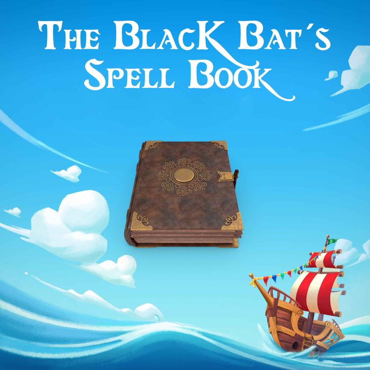 cover art for The Black Bat's Spell Book