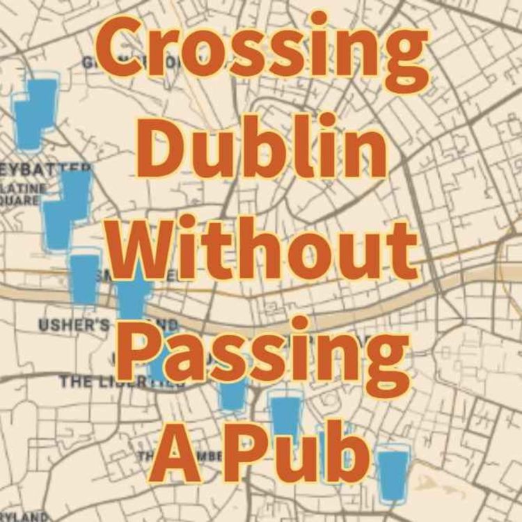 cover art for Joyce's Riddle: Crossing Dublin Without Passing A Pub