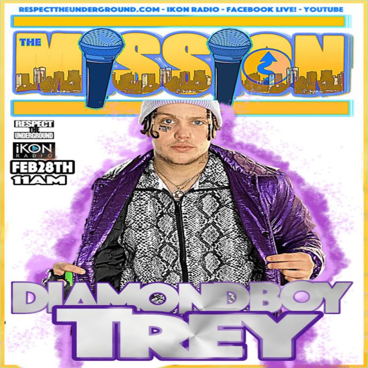 cover art for THEMISSION #44 Diamond Boy Trey