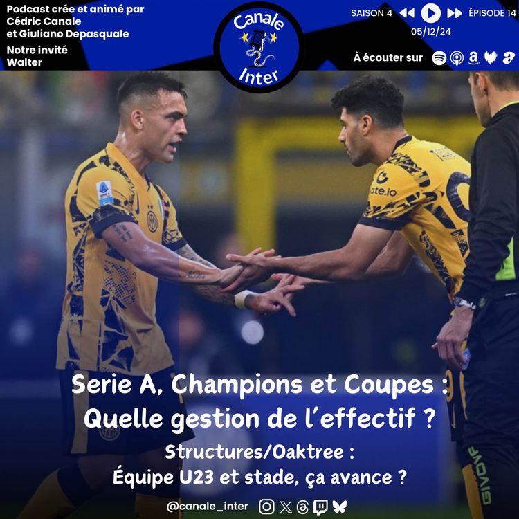 cover art for Champions, Serie A et coupes : quelle gestion de l'effectif à venir pour l'Inter d'Inzaghi ?