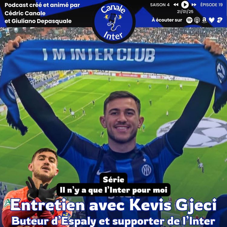 cover art for Entretien avec Kevis Gjeci, attaquant du FC Espaly et tifoso de l'Inter