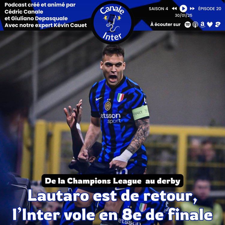 cover art for L'Inter vole en 8e de finale de la Ligue des Champions. Dimanche ? Derby !
