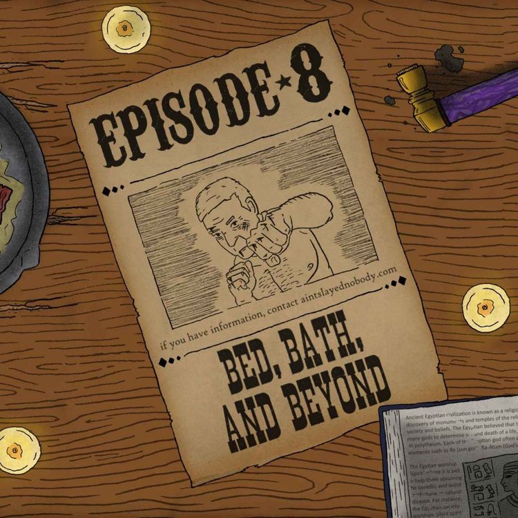 cover art for Y'all of Cthulhu 8/21 - Bed, Bath, and Beyond