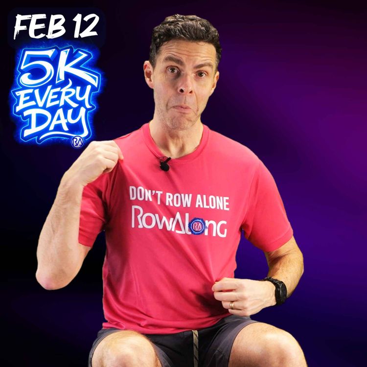 cover art for Don't Row Alone: A Steady 22-Minute Guided Row Along