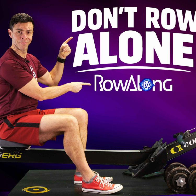 cover art for Row Along: 22 Mins Easy Rowing Workout + How I Quit Being Lazy
