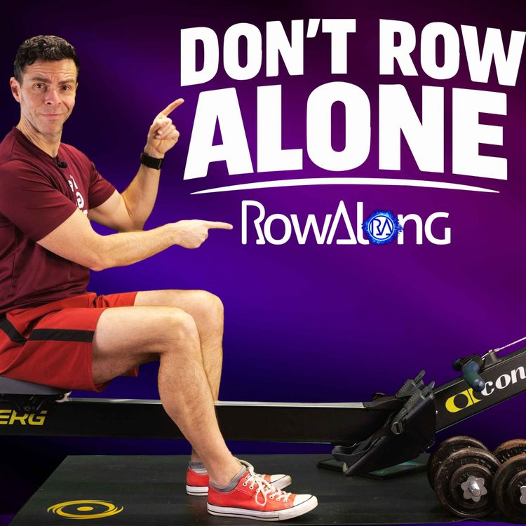 cover art for Row Along: 22 Mins Easy Rowing + How Squash Built My Rowing Engine