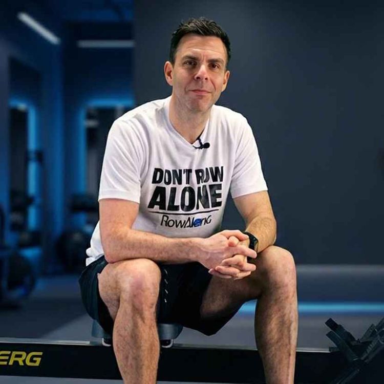 cover art for Mar 16: 25 Min Low Intensity Row Along — Technique, Hyrox Stories & Stretching