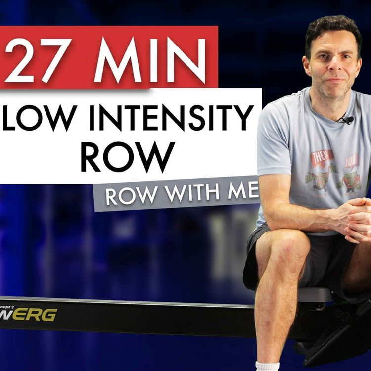 cover art for Mar 31: 27 Min Easy Rowing Workout — Let Your Legs Do the Work | RowAlong