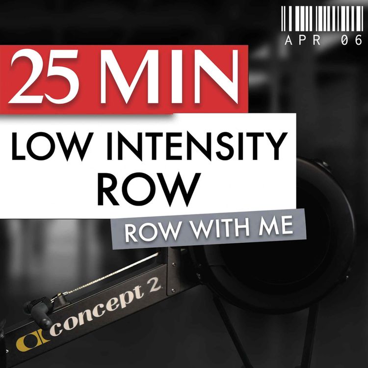 cover art for Apr 06: 25 Min Easy Rowing Workout — Reset Row: Start Fresh Anytime | RowAlong