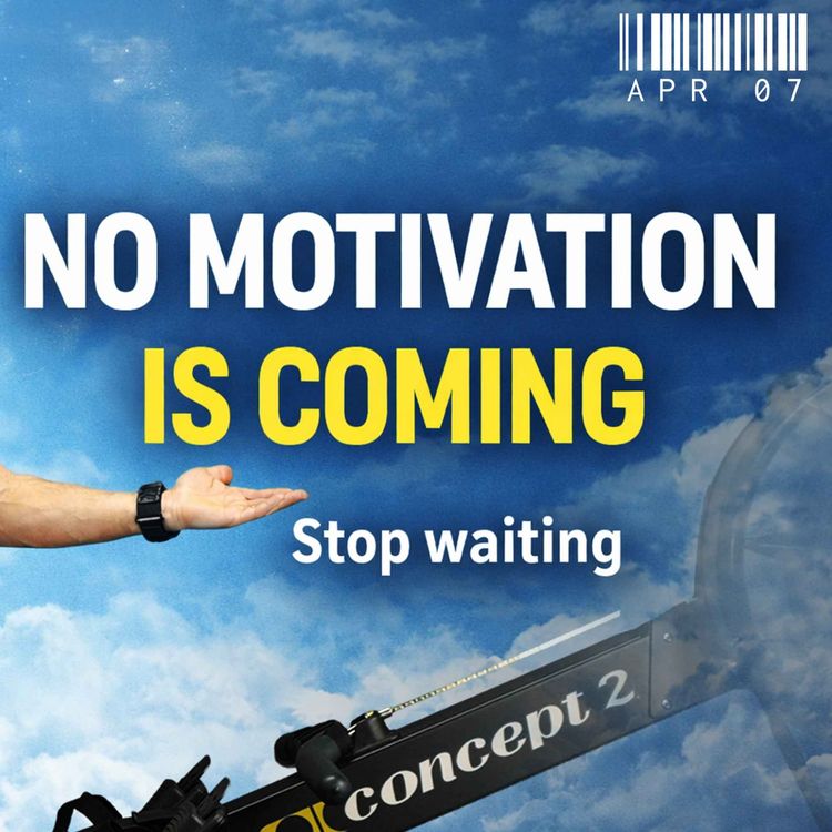 cover art for Apr 07: 5K Row + Why Motivation is a Myth | RowAlong