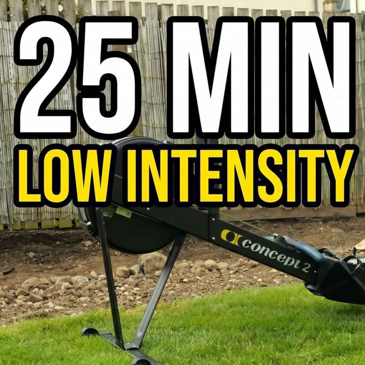 cover art for Mar 11: Row With Me for 25 Minutes | Low Intensity Full Body Cardio