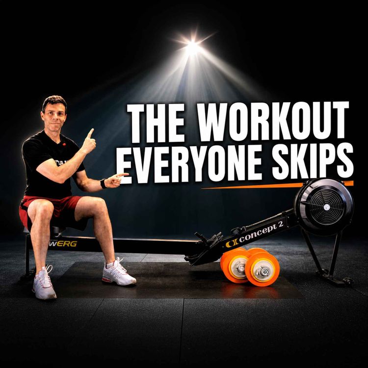 cover art for May 13: The 25 Min Low Intensity Rowing Machine Workout YOU SHOULD BE DOING!