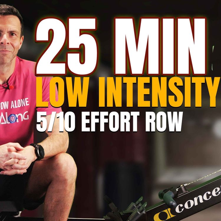 cover art for May 14: The 25-Minute Quickie Row — Low Intensity, Big Chat