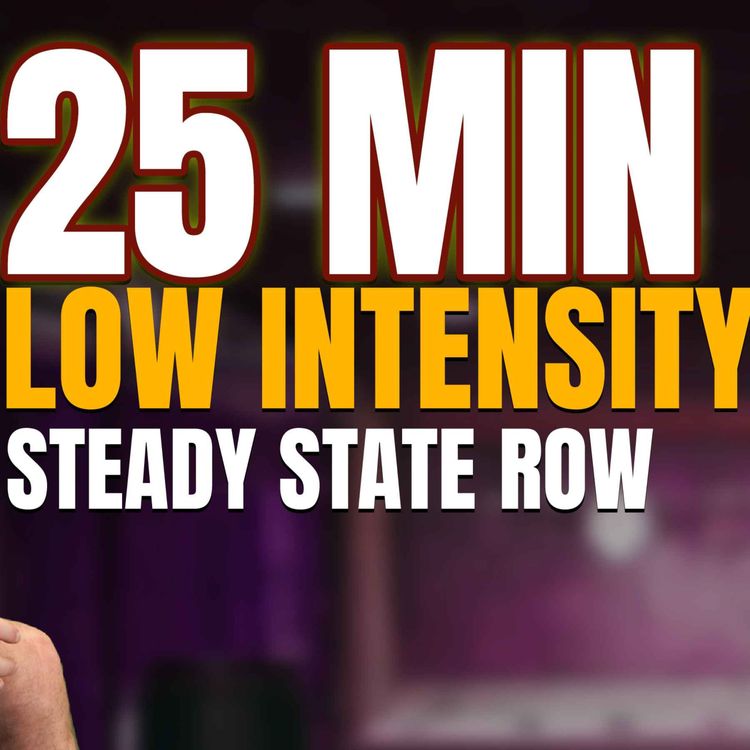 cover art for Take Time for Yourself - 25 minute RowAlong Workout - Low Intensity. 