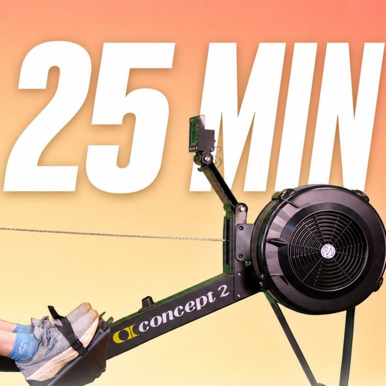 cover art for 25 Min Follow Along Rowing Workout β Easy Effort, Real Results