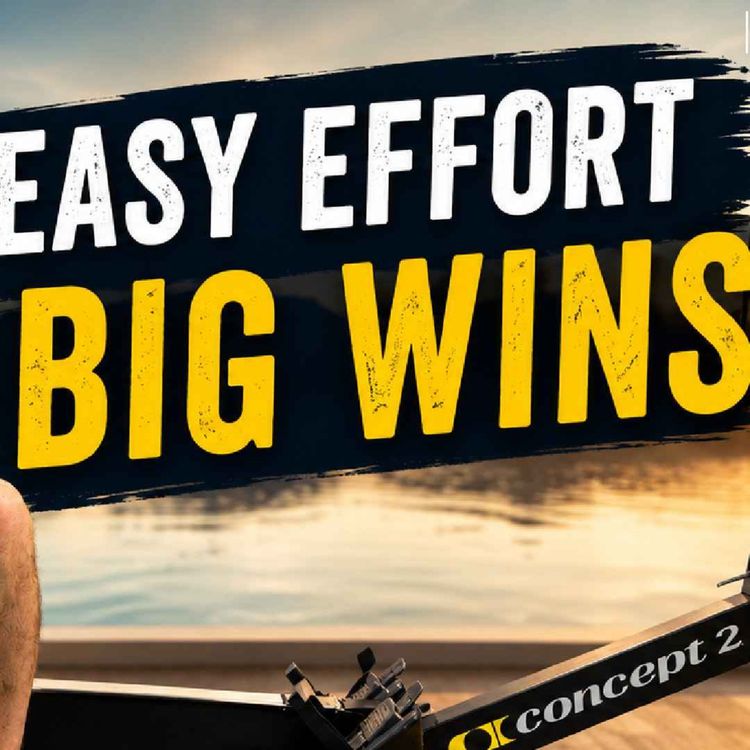 cover art for Easy Effort, Big Wins | 25 Minute Rowing Workout (Zone 2 Fitness)